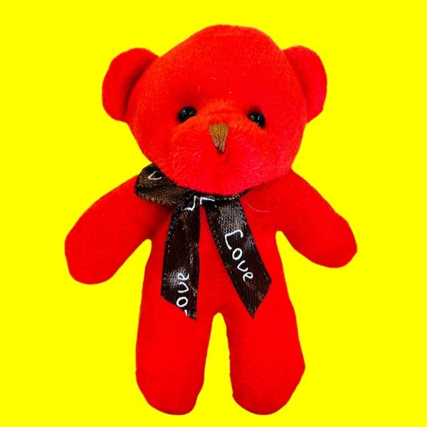 Urso Pomponzinho Vermelho