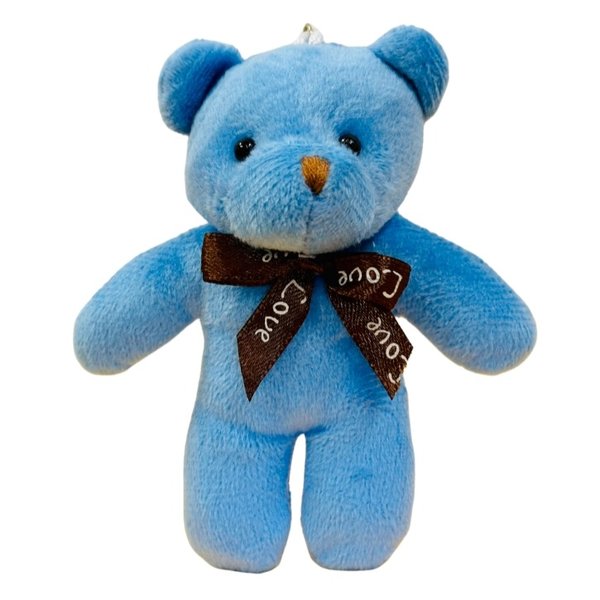 Urso Pomponzinho Azul