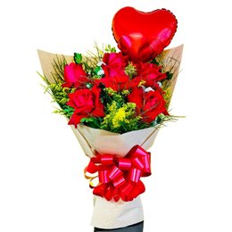 Imagem de Buquê Coração Ardente