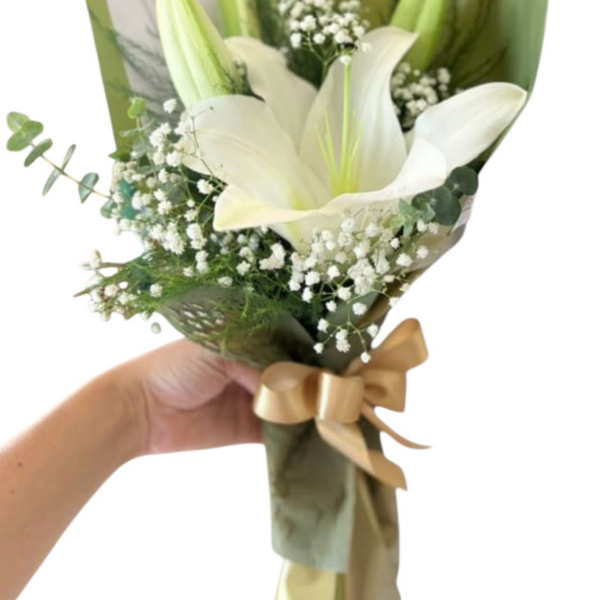 Mini Buquê de Lírio