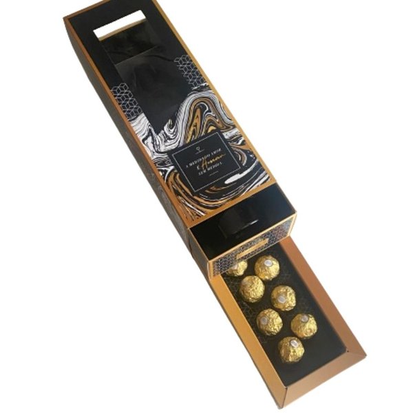 Vinho DV Catena Cab Malbec e Caixa com Bombom Ferreiro