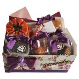 Imagem de Cesta de Café da Manhã Caixa Mdf