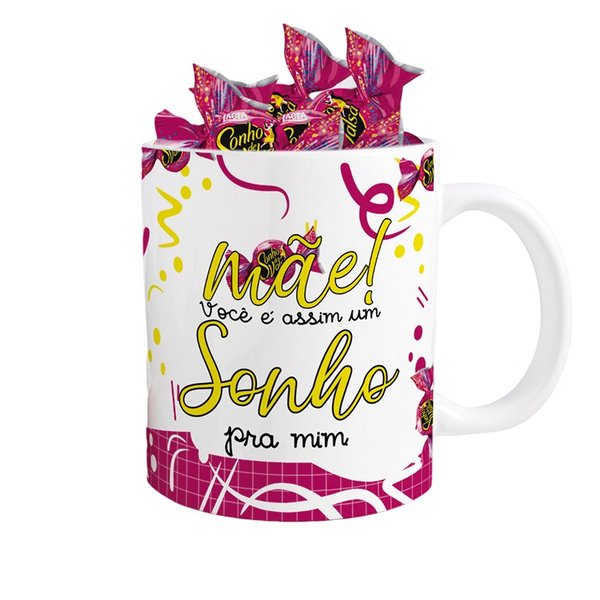 Caneca Sonho de Valsa Mae