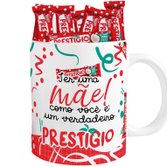 Caneca Branca Prestigio Mãe