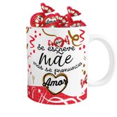 Caneca Branca Sublimada com Chocolates