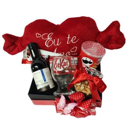 Imagem de Caixa Box com Coração Eu Te Amo