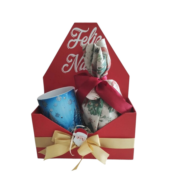 Caixa Envelope Feliz Natal