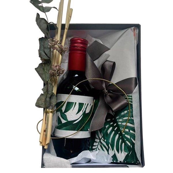 Cesta Vinho e Chocolate 