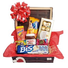 Imagem de Cesta de chocolate  Alivio