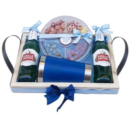 Imagem de Cesta de Cerveja com Copo Stanley