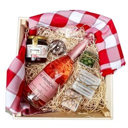 Imagem de Bandeja com Espumante Rosé