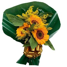 Imagem de Buquê de Girassóis Premium