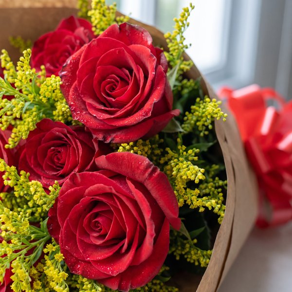 Ramalhete de Rosas Vermelhas