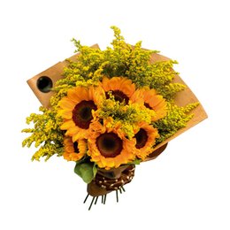 Imagem de Buquê Luxuoso com 6 Girassóis 