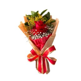 Imagem de Solitário Especial com Rosa Vermelha