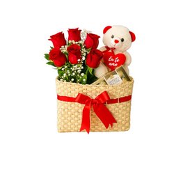 Imagem de Cesta Amor Eterno Eu te Amo