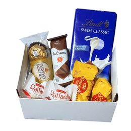 Imagem de Cesta Pequena para Presentear Lindt, Ferrero Rocher