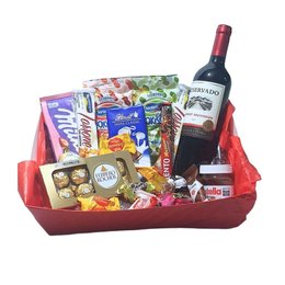 Imagem de Cesta de Presente Premium Produtos Renomados 20 Itens