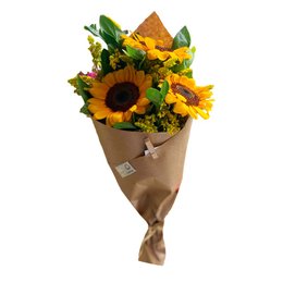 Imagem de Mini Buquê de Girassol