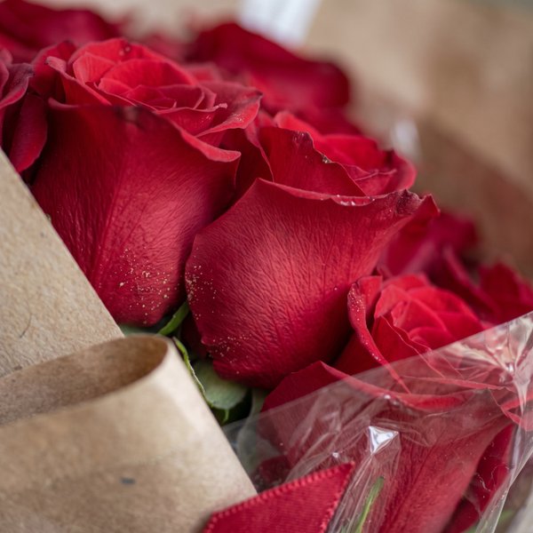 Buquê Rosas Vermelha Importada 