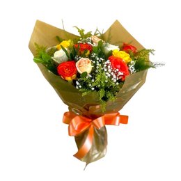 Imagem de Buquê Rosas Tropicais.