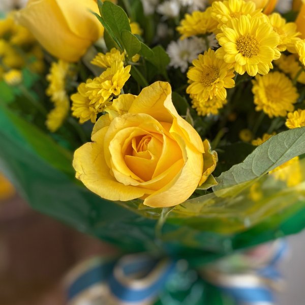 Buquê Rosas Amarela.