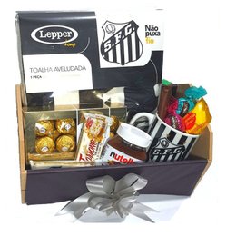 Imagem de Cesta Chocolate para Torcedor Santista 