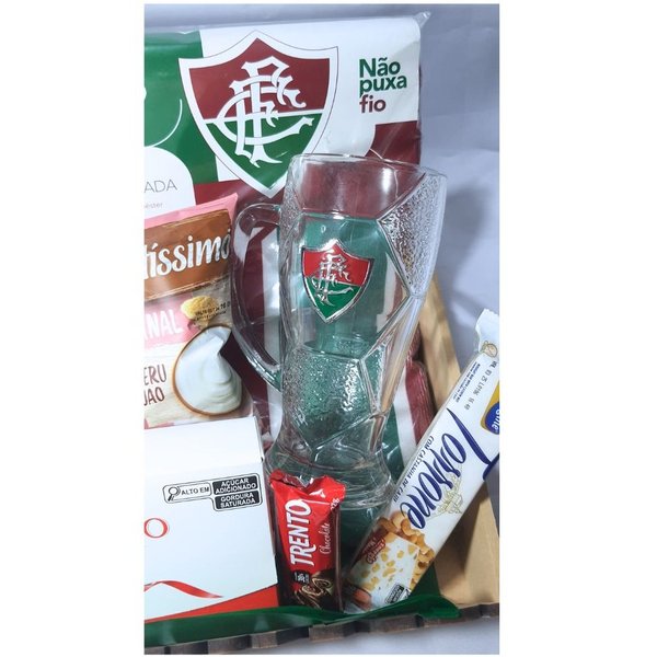 Cesta Fluminense Dia dos Pais Com Caneca Toalha Cervej