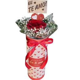 Imagem de Lata Rosa Importada