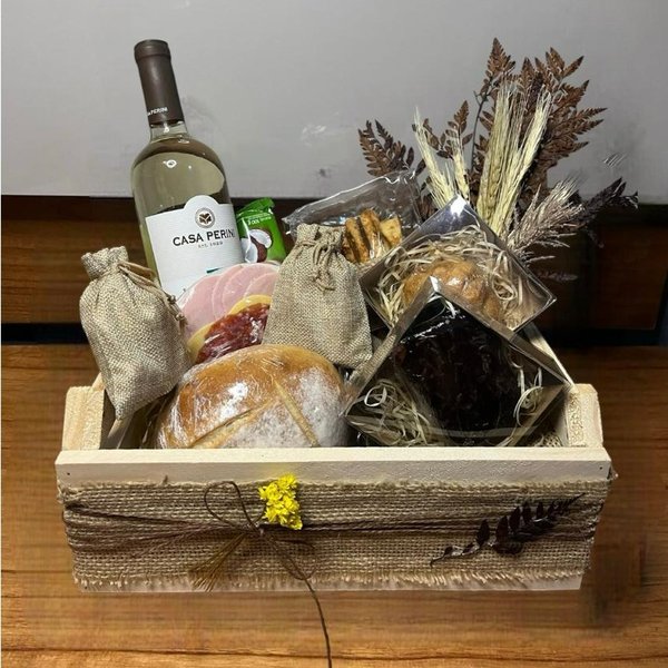 Cesta Presente Vinho Branco