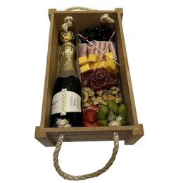 Imagem de Cesta Caixote Frutas e Frios