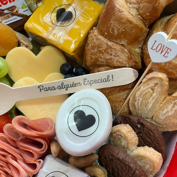 Cesta de Café Manhã Apaixonada