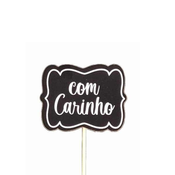 Plaquinha com Carinho