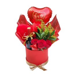 Imagem de Box Com Vinho Romântica