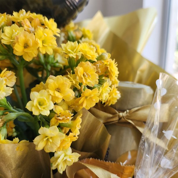 Box de Aniversário com Flor