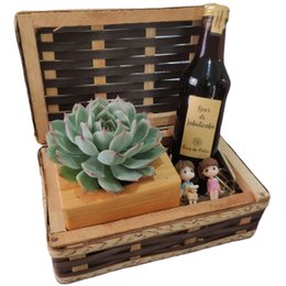 Imagem de Love Box Suculenta e Aperitivo