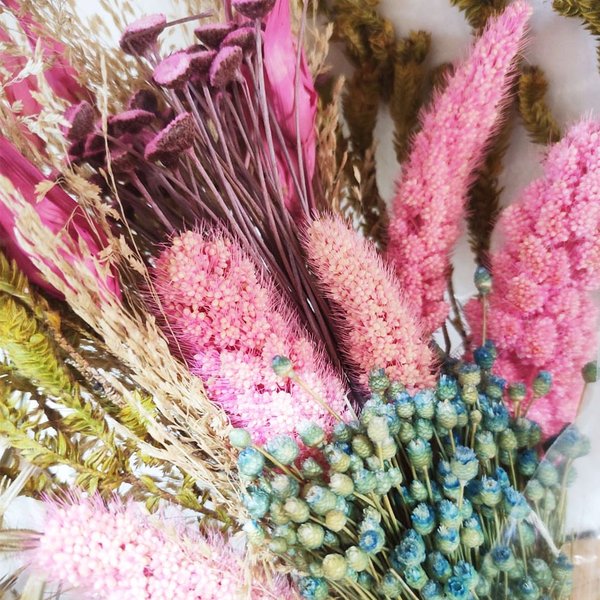 Buquê de Flores Naturais Desidratadas
