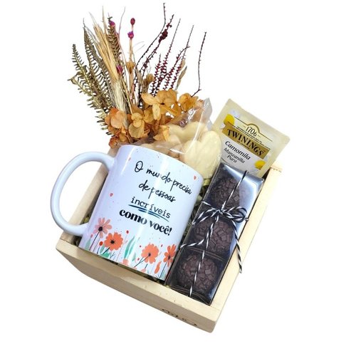 Box Caneca e Brigadeiros Você é Incrível