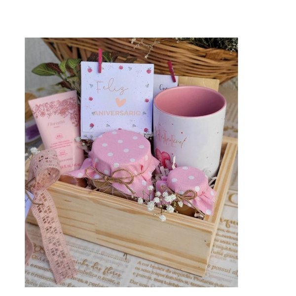 Box Aniversário Mãe com Caneca