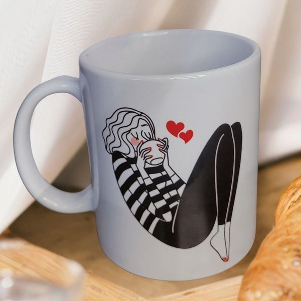 Box Coffee Time Caneca e Ferrero Rocher