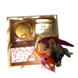 Imagem de Box Pausa e Afeto com Vela e Chocolate