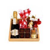 Cesta Romance Chandon com Chocolate