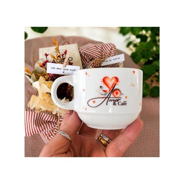Box Café Amor e Ferrero Rocher
