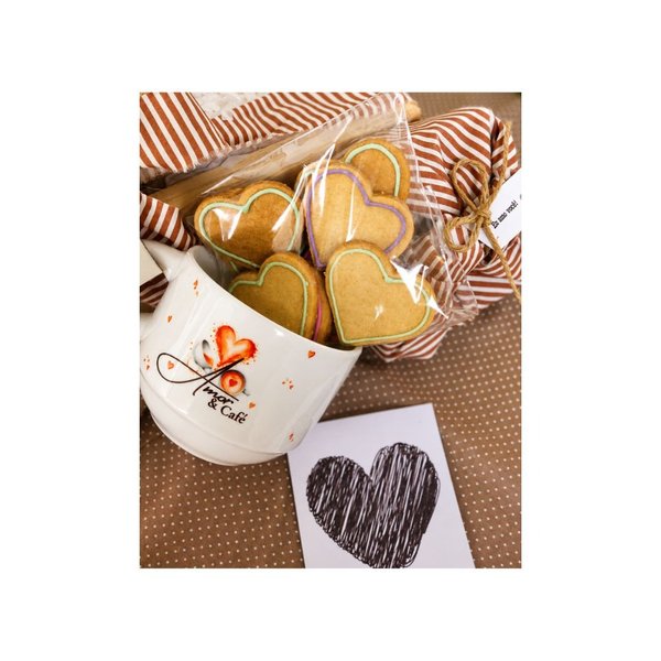 Box Café Amor e Ferrero Rocher