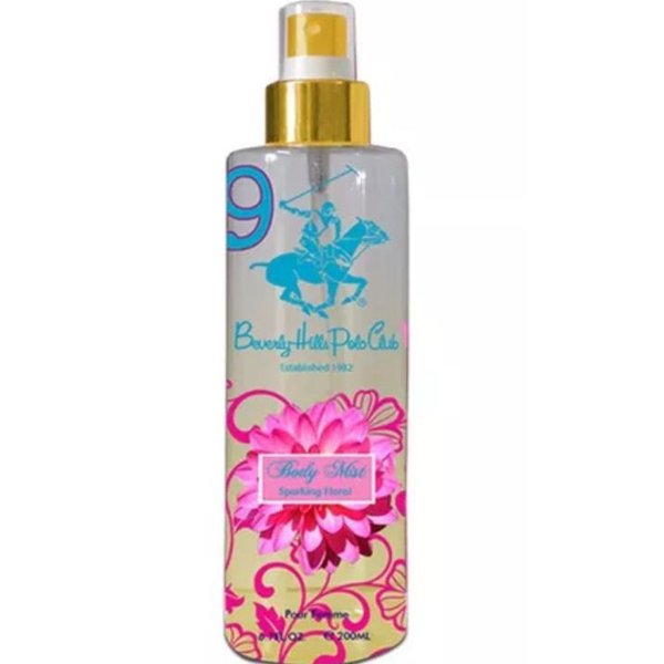 Perfume Body Mist Beverly Hills Polo Club 9 Feminino 