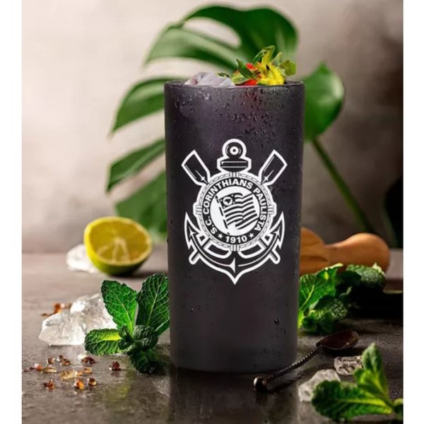 Copo Cylinder Long Drink Prime Corinthians 300ml