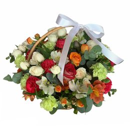 Imagem de Cesta de Flores Alegria