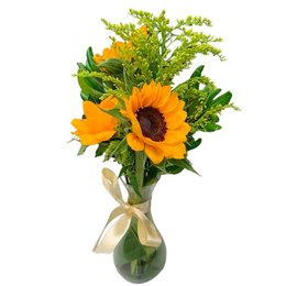 Imagem de Garrafinha de Girassóis