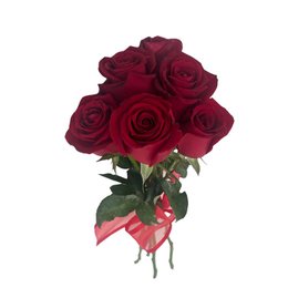 Imagem de Buque de Rosas Vermelhas Simples 