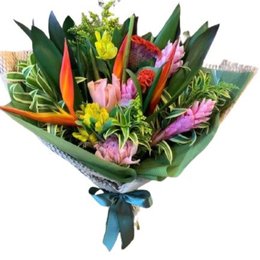 Imagem de Buque de Flores Tropicais Para Alegrar o Seu Dia